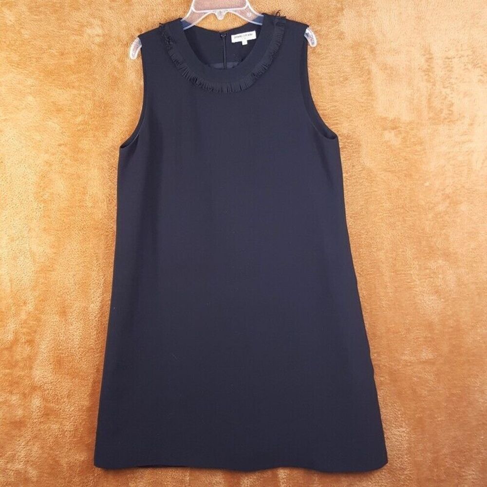 OPENING CEREMONY Shift Dress Womens Large Black Sleeveless LBD